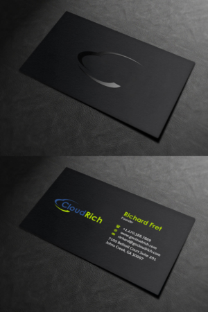Visitenkarten-Design von INDIAN_Ashok für CloudRich | Design: #13708453