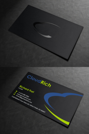 Visitenkarten-Design von INDIAN_Ashok für CloudRich | Design: #13708455