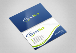 Visitenkarten-Design von INDIAN_Ashok für CloudRich | Design: #13708463