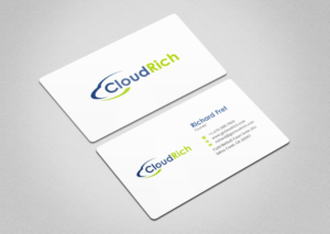 Visitenkarten-Design von INDIAN_Ashok für CloudRich | Design: #13708467