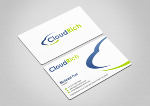 Visitenkarten-Design von INDIAN_Ashok für CloudRich | Design: #13708469