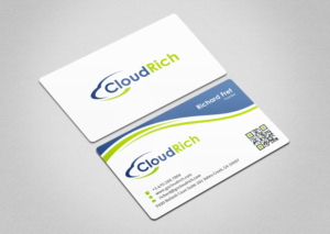 Visitenkarten-Design von INDIAN_Ashok für CloudRich | Design: #13708480