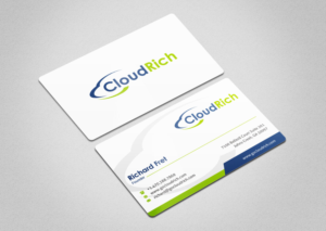 Visitenkarten-Design von INDIAN_Ashok für CloudRich | Design: #13708481