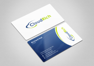 Visitenkarten-Design von INDIAN_Ashok für CloudRich | Design: #13708482