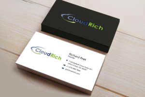 Business Card Design by Riz' for CloudRich | Design #13697618