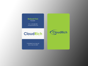 Visitenkarten-Design von Creations Box 2015 für CloudRich | Design: #13709148