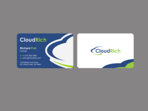 Diseño de Tarjeta de Presentación por Creations Box 2015 para CloudRich | Diseño: #13709157