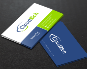 Business Card Design by Brand aid for CloudRich | Design: #13710111