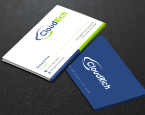 Business Card Design by Brand aid for CloudRich | Design: #13710124