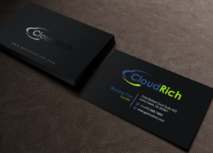 Business Card Design by Brand aid for CloudRich | Design: #13710557