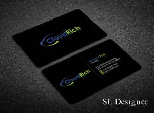 Visitenkarten-Design von SL Designer für CloudRich | Design: #13691051