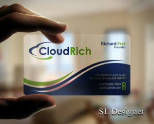 Diseño de Tarjeta de Presentación por SL Designer para CloudRich | Diseño: #13691071