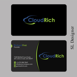 Visitenkarten-Design von SL Designer für CloudRich | Design: #13691544