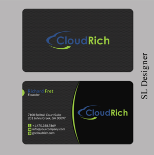 Visitenkarten-Design von SL Designer für CloudRich | Design: #13691545