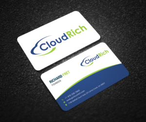 Visitenkarten-Design von Graphic Flame für CloudRich | Design: #13696845