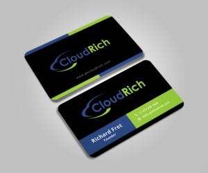 Business Card Design by Graphic Flame for CloudRich | Design: #13696848