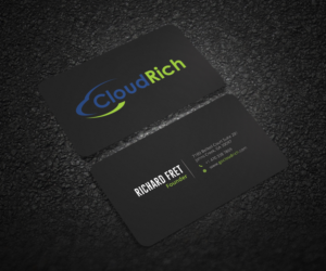 Business Card Design by Graphic Flame for CloudRich | Design: #13697829