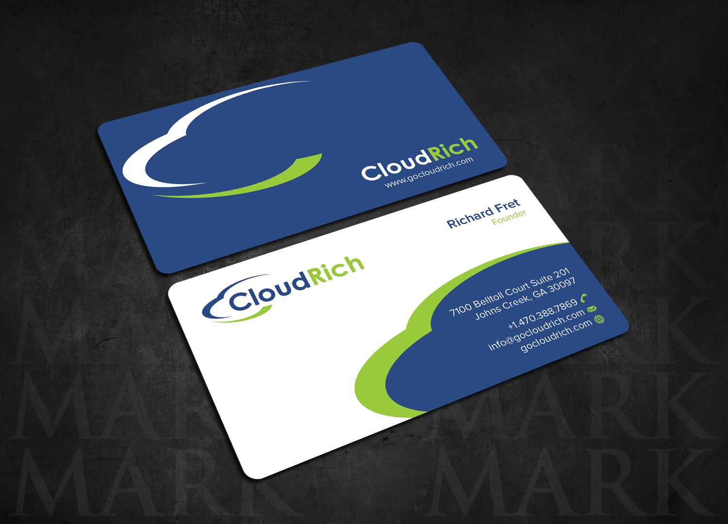 Visitenkarten-Design von design_C. für CloudRich | Design #13698477