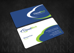 Visitenkarten-Design von design_C. für CloudRich | Design: #13698716