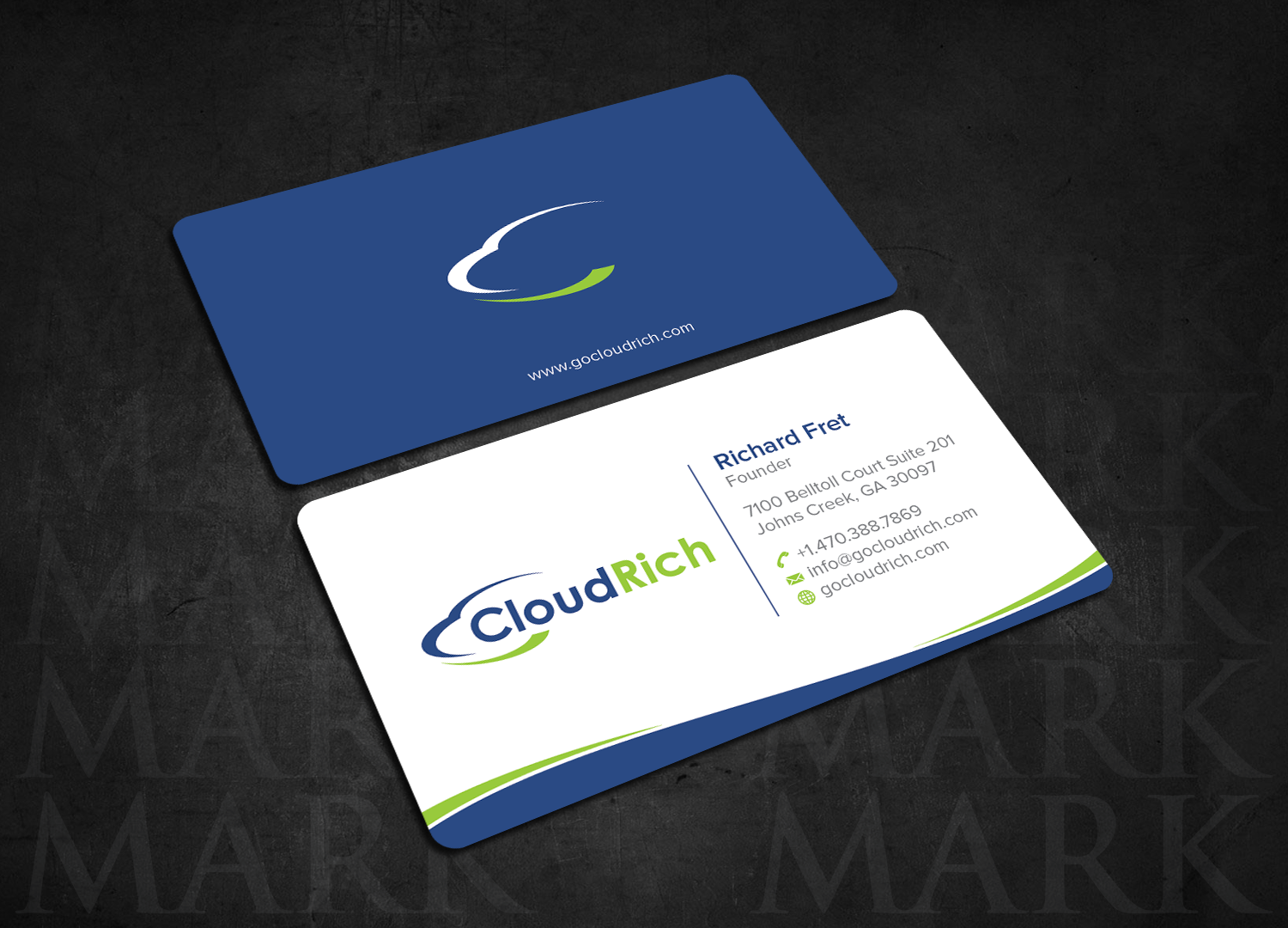 Business Card Design by design_C. for CloudRich | Design #13702784