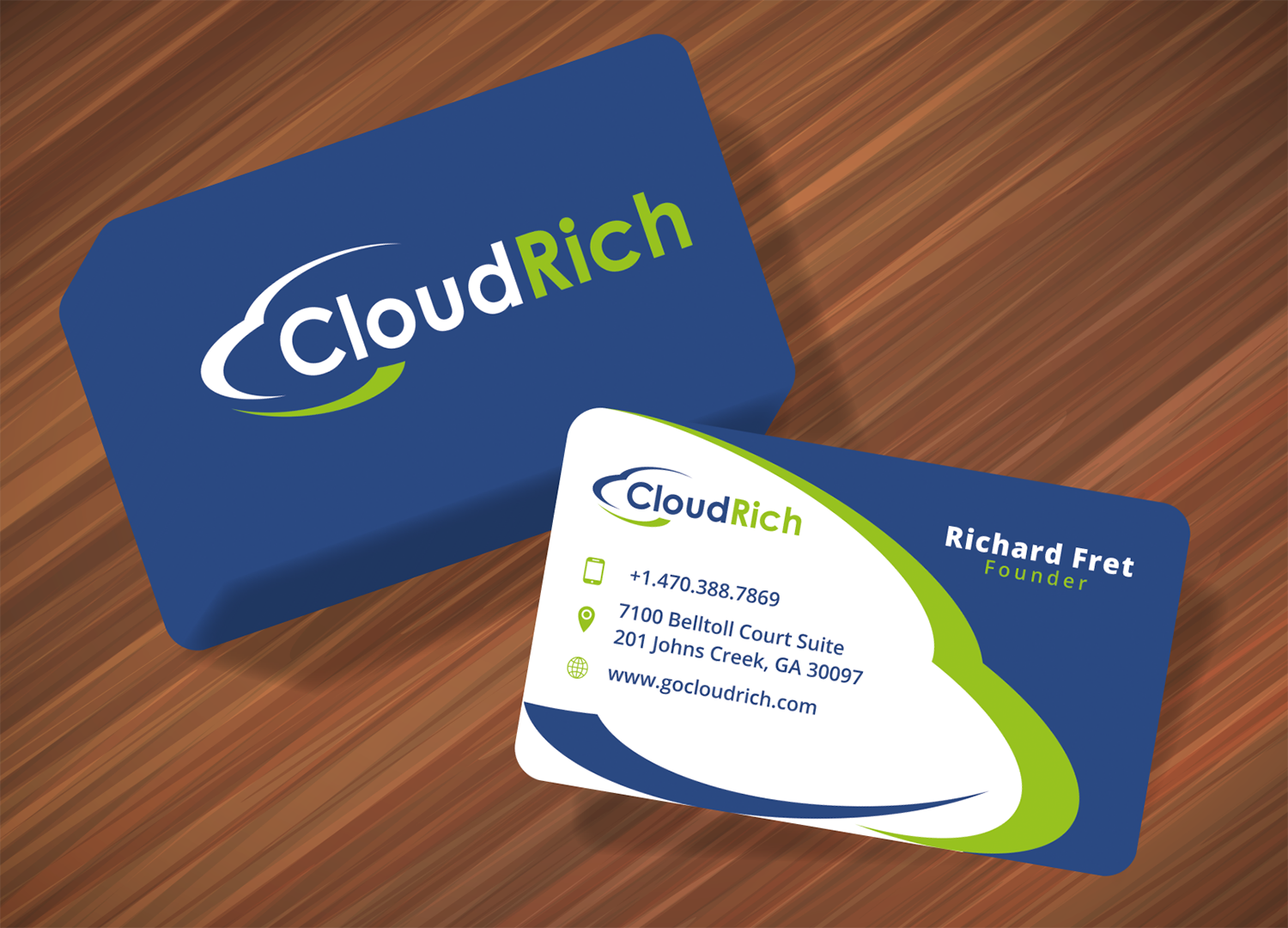 Visitenkarten-Design von TanaMa Creations für CloudRich | Design #13707040