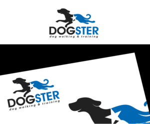 DOGSTER (and then separately underneath) dog walking & training | Design de Logo par blue eye