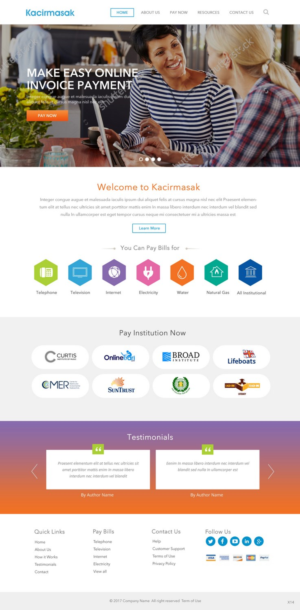 Web Design par pb pour Kacirmasak | Design : #13710368