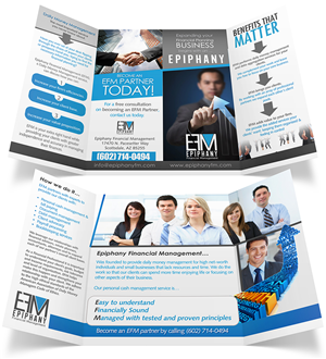 Financial Services Firm - Prospective Partnership Marketing Brochure | Broschüren-Design von creationz2011