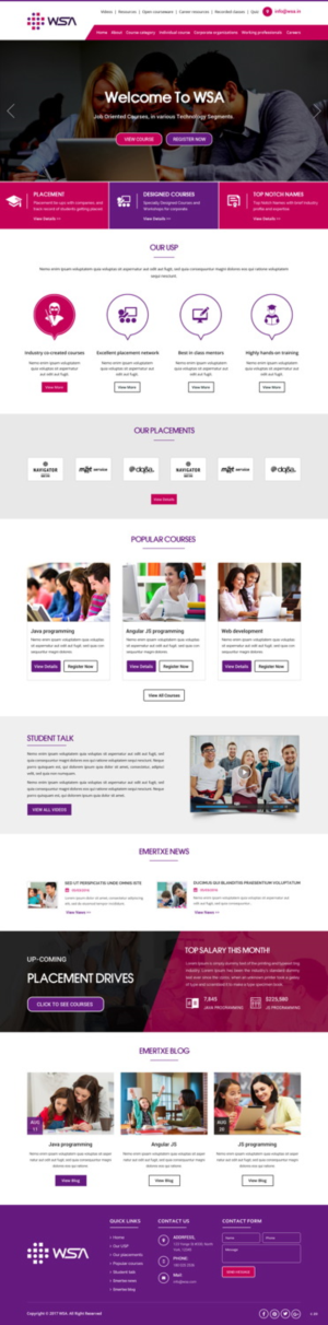 Web Design by pb for this project | Design: #13711301