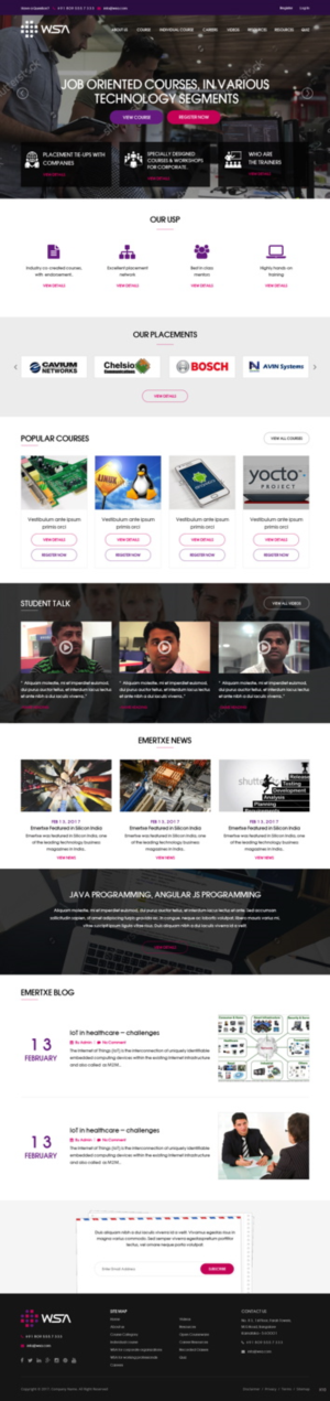 Web Design by pb for this project | Design: #13800280