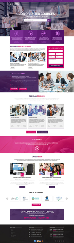 Web Design by Dream Logo Design for this project | Design: #14021314