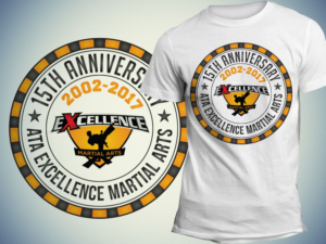 Martial Arts School 15th Anniversary T-shirt