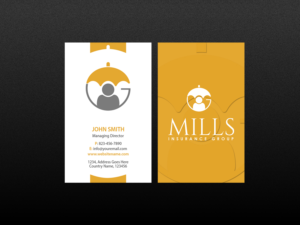 Design de Logo par Creations Box 2015 pour MIlls Insurance Group | Design : #13709175