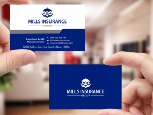 Design de Logo par Creations Box 2015 pour MIlls Insurance Group | Design : #13709179