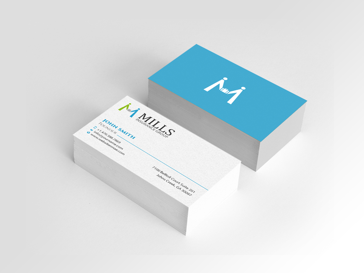 Logo Design by Creations Box 2015 for MIlls Insurance Group | Design #13712886
