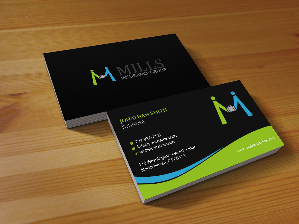 Logo Design by Creations Box 2015 for MIlls Insurance Group | Design #13712889
