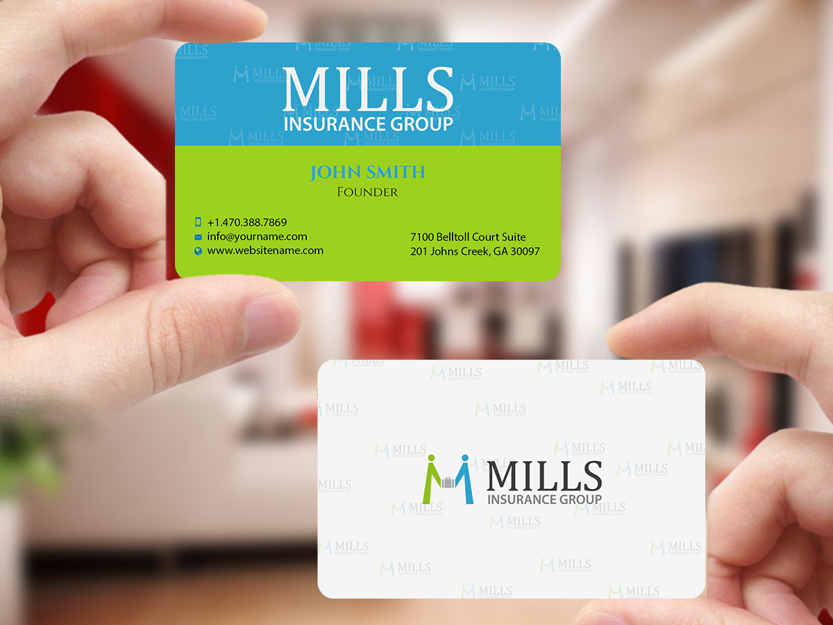 Logo Design by Creations Box 2015 for MIlls Insurance Group | Design #13712892
