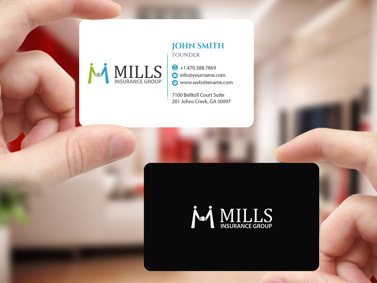 Logo Design by Creations Box 2015 for MIlls Insurance Group | Design #13712896