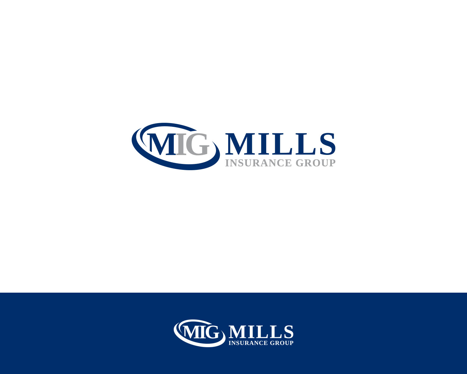 Logo Design by Grapismo Brand Studio for MIlls Insurance Group | Design #13706029