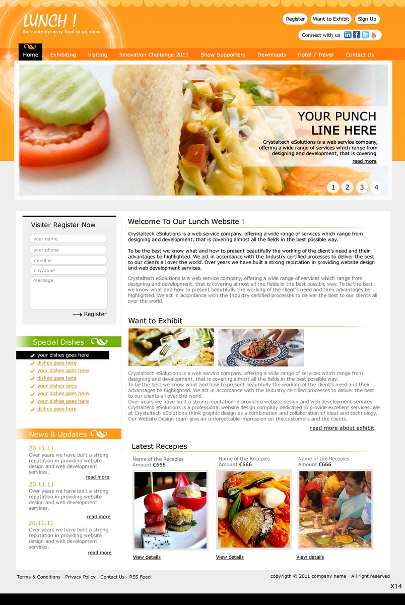 Web Design by pb for this project | Design #542025