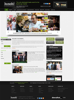Web Design by pb for this project | Design: #543333
