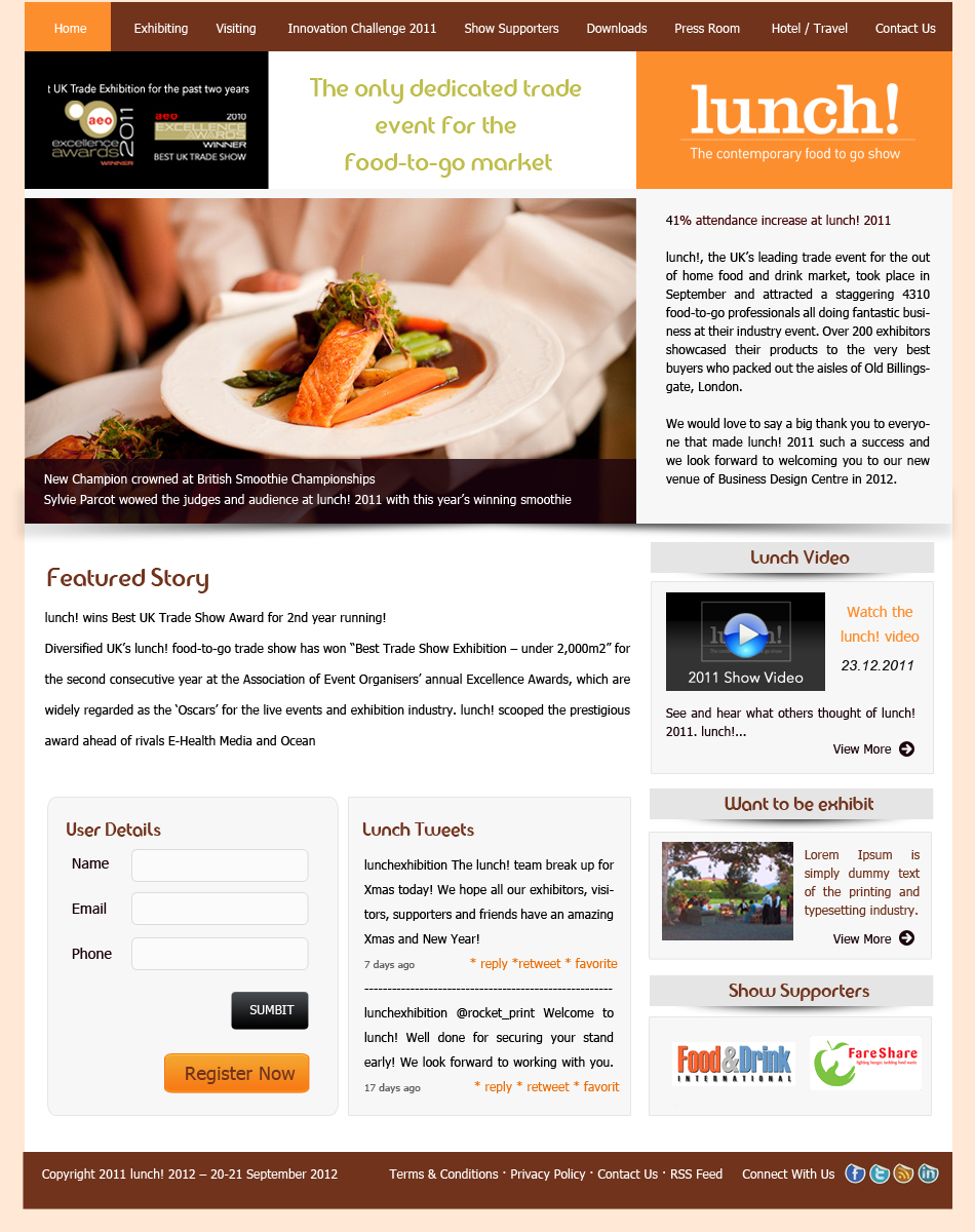 Web Design by pb for this project | Design #543335