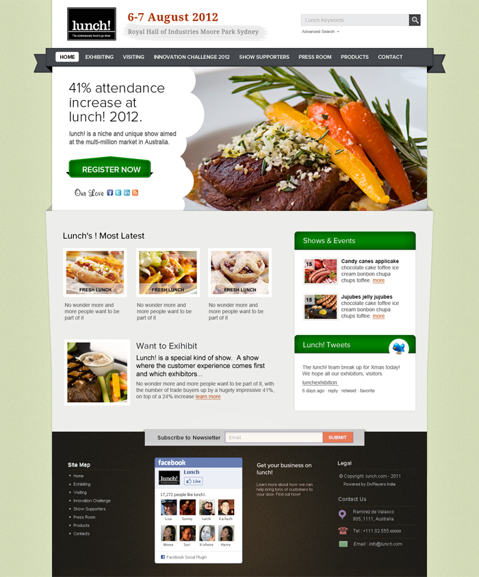 Web Design by the-lion-king for this project | Design #542194