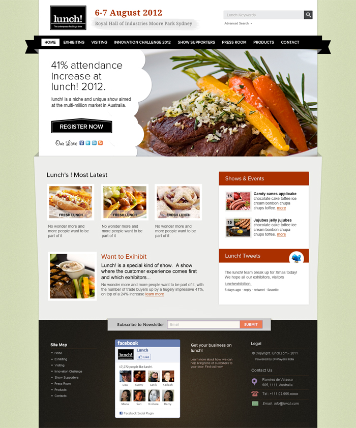 Web Design by the-lion-king for this project | Design #542319