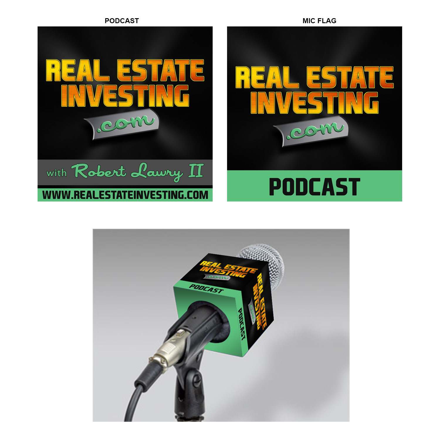 Podcast-Design von Siluette für RealEstateInvesting.com | Design #13729190