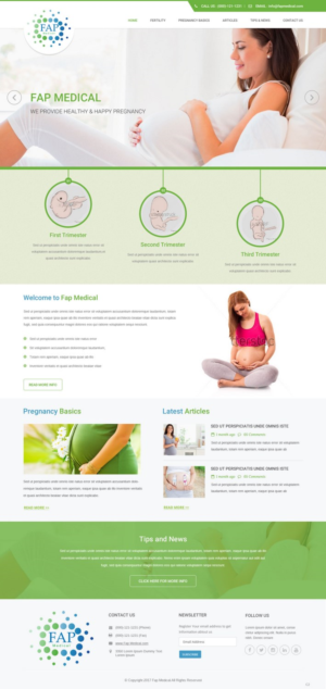 Web Design by pb for this project | Design: #13710234