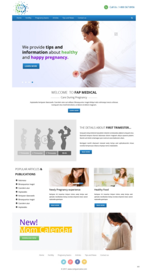 Web Design by pb for this project | Design: #13712574