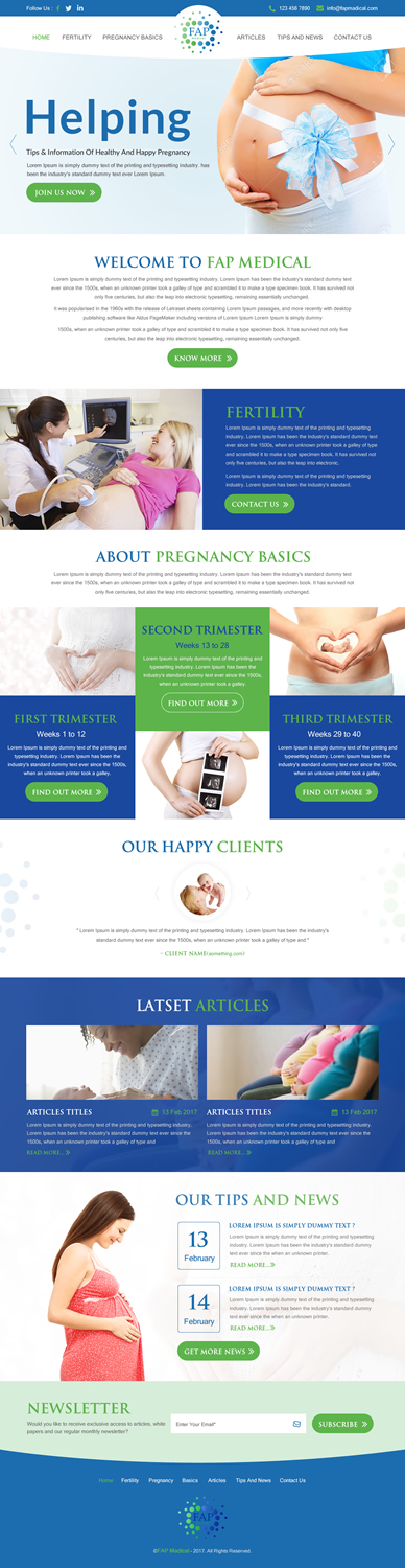 Web Design by rightway for this project | Design #13709531