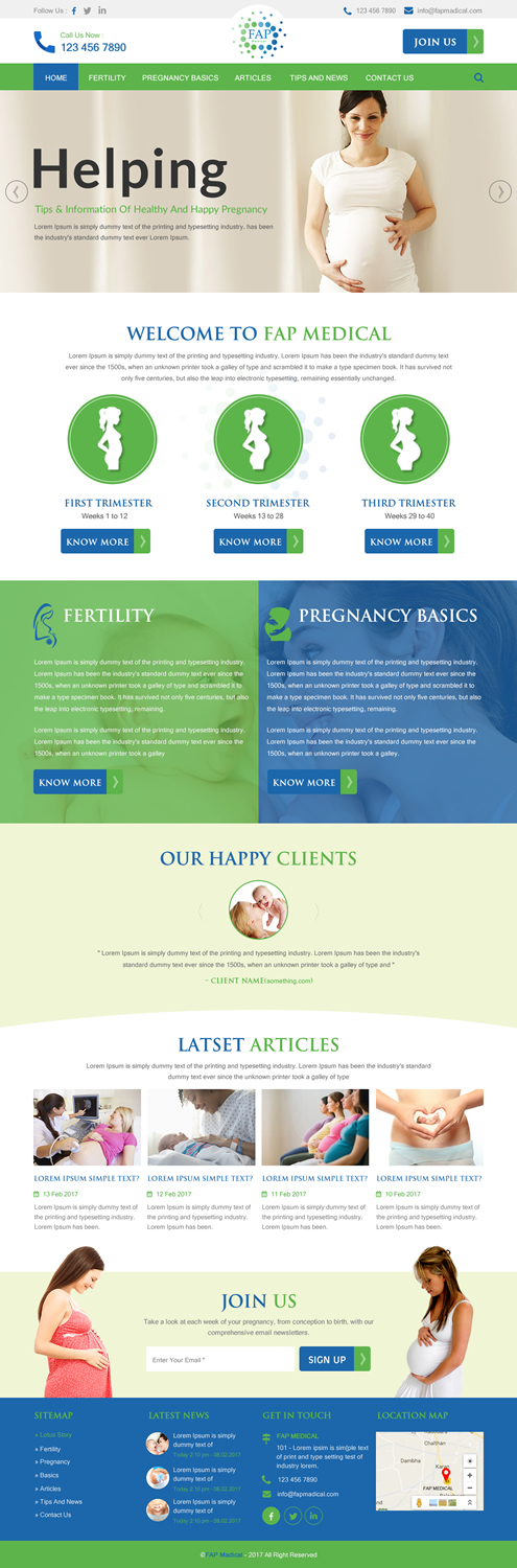Web Design par rightway pour ce projet | Design #13709533