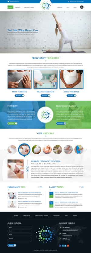 Web Design by jdv for this project | Design: #13696642